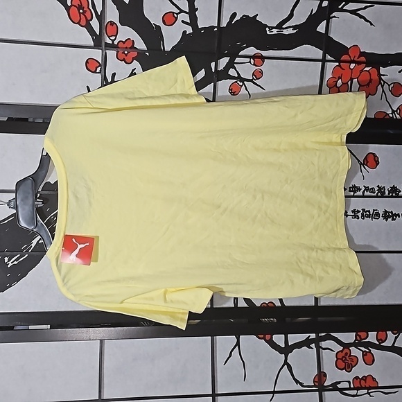 Puma Yellow Tee Shirt Size 2X NWT - Picture 6 of 6